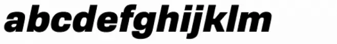 TradaSans Extra Bold Italic