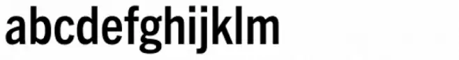 Trade Gothic Next Pro Condensed Bold