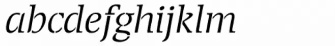 Transport Light Italic
