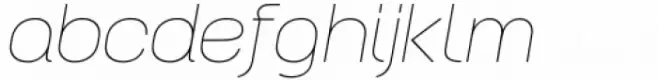 Tremendo Square Hairline Italic