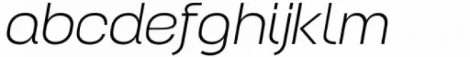 Tremendo Square Light Italic