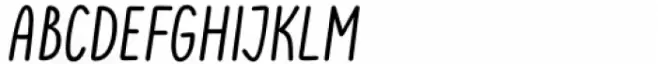 TS Remarker Italic
