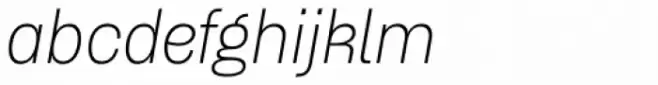 Typewalk 1915 Extra Light Italic