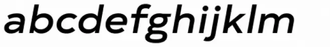Typold Extended Medium Italic