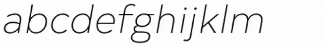Typold Thin Italic