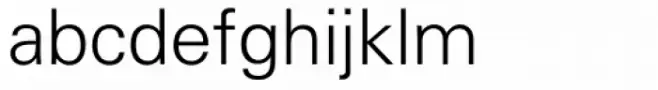 Univers Cyrillic 45 Light