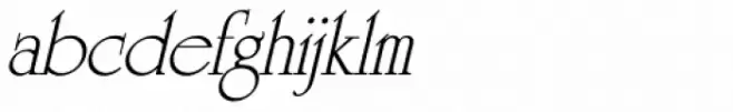 University SH Italic