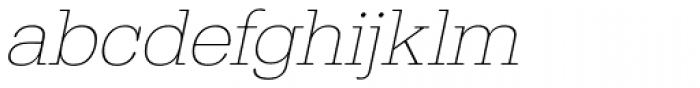 URW Typewriter Wide ExtraLight Oblique