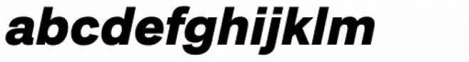 Urania Black Italic