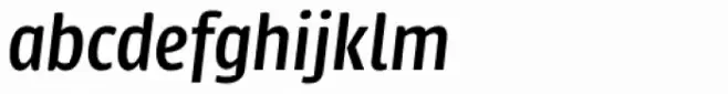 Urbana Medium Italic