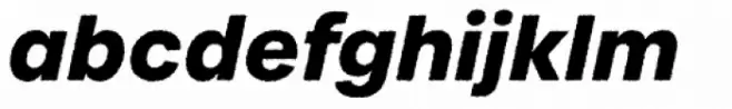Urbane Rough Bold Italic