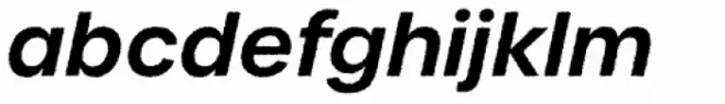 Urbane Rough Demi Bold Italic