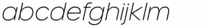 Urbane Rough Thin Italic