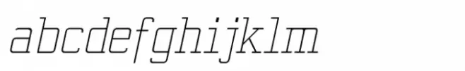 Valsity Thin Condensed Italic