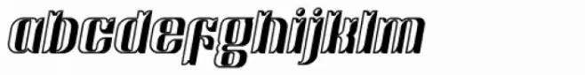 Victorina Black Shadow Italic