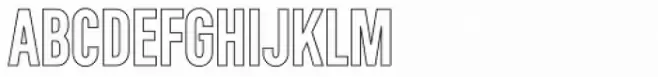 Volante Bold Outline