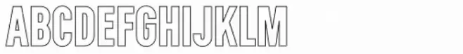 Volante Extra Bold Outline