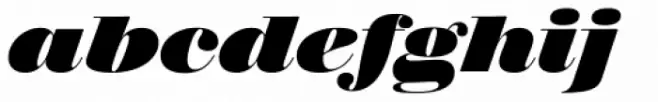 Walbaum 60 pt Heavy Italic