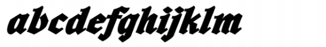 Wardshus Calligraphy Black Italic