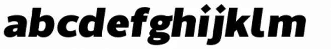 Without Sans UltraBlack Italic