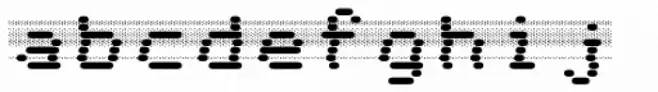 WL Dot Matrix Bad Ribbon Mono