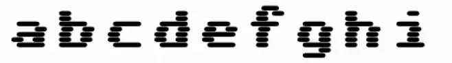 WL Dot Matrix Glitch Mono Bold