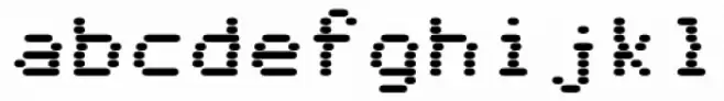 WL Dot Matrix Glitch Mono