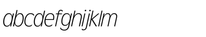 Wordmark Display Light Condensed Italic
