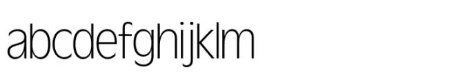 Wordmark Display Light Condensed