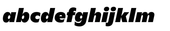 Wordmark Heavy Italic