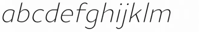 Ye Paradigma Light Italic