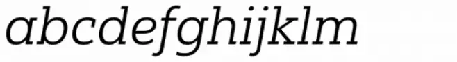 Yorkten Slab Extended Book Italic