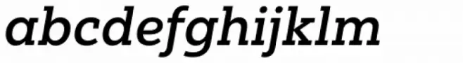 Yorkten Slab Extended Demi Italic