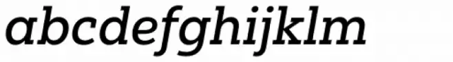 Yorkten Slab Extended Medium Italic