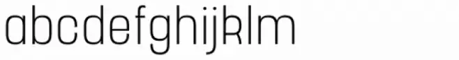Yoshida Sans Ultra Light Condensed