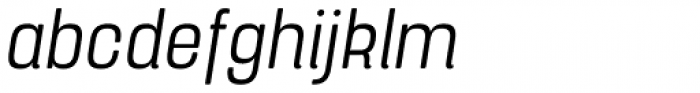 Yoshida Soft Light Condensed Italic
