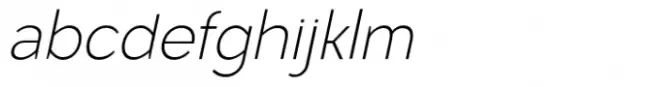 Zagist Thin Italic