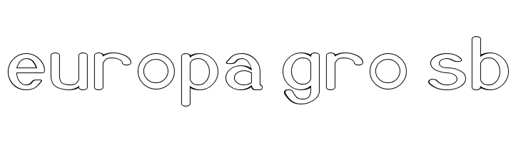 Xero Hollow  Free Fonts Download