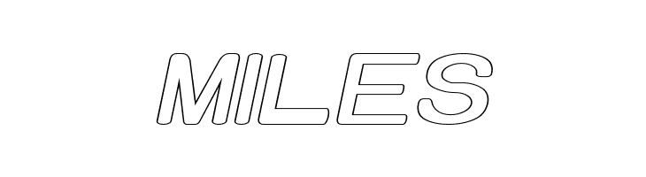 Xero Hollow Italic  Free Fonts Download