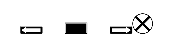 Roadgeek 2005 SignBacks  Free Fonts Download