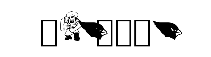 Minnesota High School Logos first font Regular  Free Fonts Download