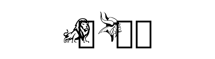 Minnesota High School Logos first font Regular  Free Fonts Download