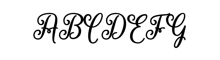March Calligraphy  Free Fonts Download