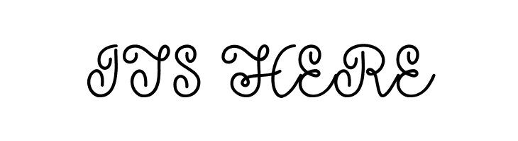 Yellow Butterflies  Free Fonts Download