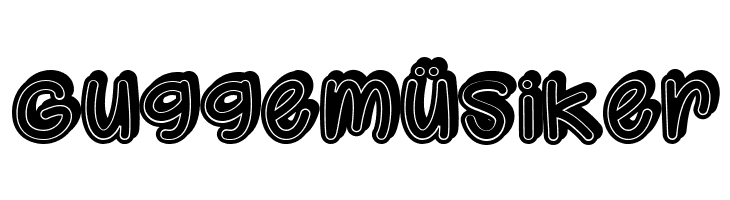 Supermassive Black Hole  Free Fonts Download