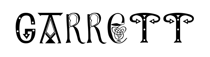 Anglo-Saxon, 8th c.  Free Fonts Download