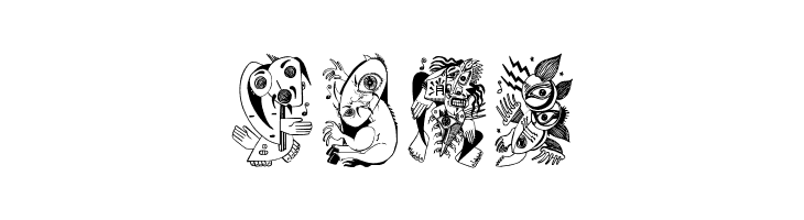 Z-Most Eye 2  Free Fonts Download