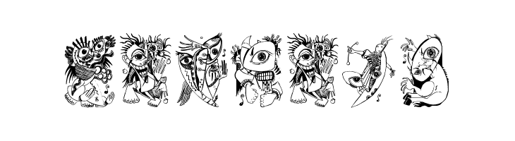 Z-Most Eye 2  Free Fonts Download