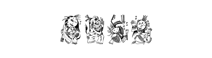 Z-Most Kachina 3  Free Fonts Download