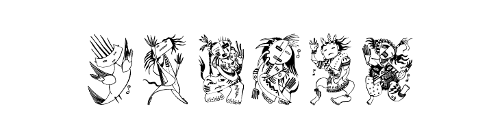 Z-Most Kachina 3  Free Fonts Download